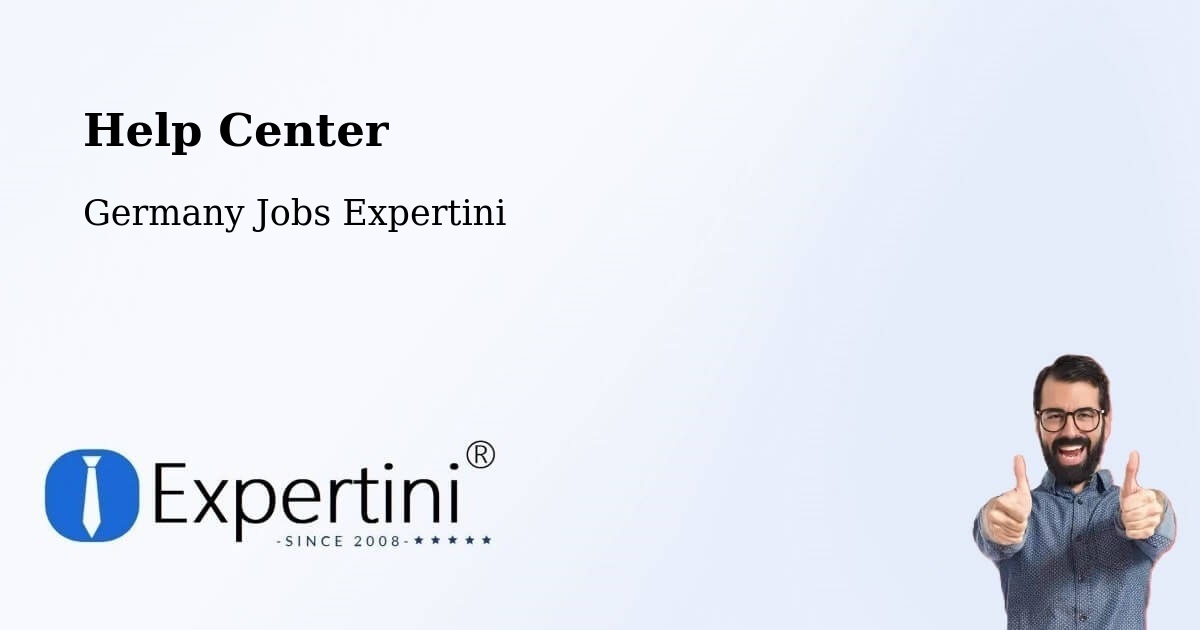 Help Center – Karben - Germany Jobs Expertini