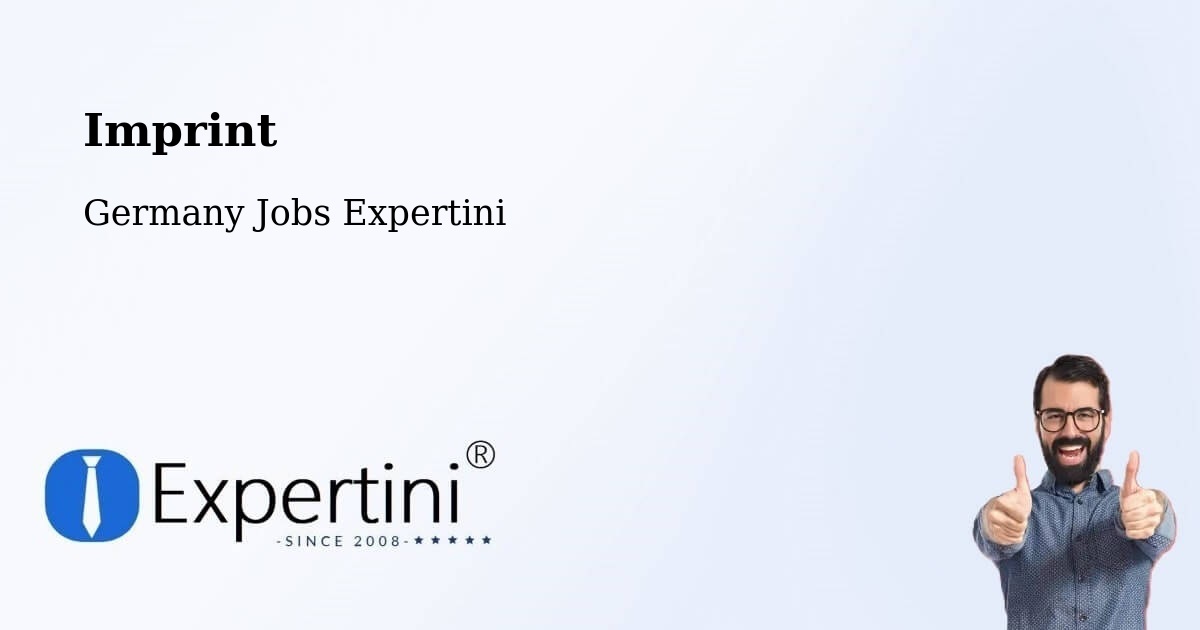 Imprint – Karben - Germany Jobs Expertini